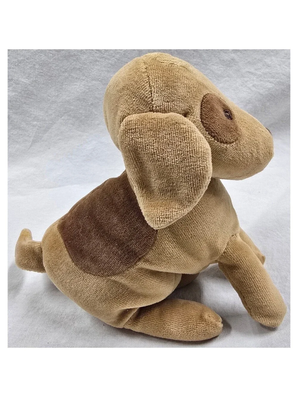 Gymboree Play Time Brown Tan Puppy Dog Plush Stuffed Animal Toy 2005 Spots NEW